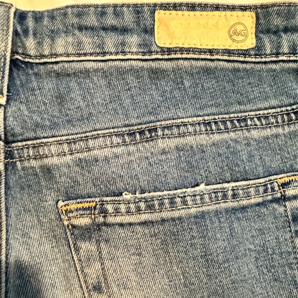AG Adriano Goldschmied Isabelle High Rise Straight Crop Jean - Picture 8 of 9